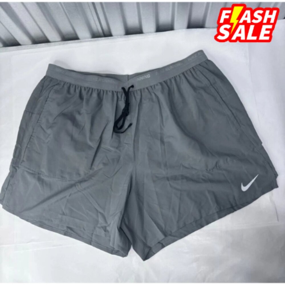 Nike - Stride 5" Men's Performance Shorts - Smoke Grey